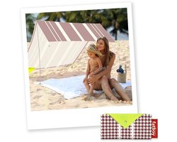 Miasun Dundee - Fatboy - Draagbare strandtent