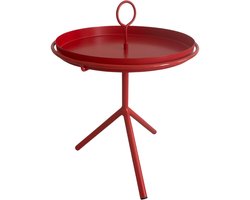 Mica Aston Side Table 41,5x30,5 cm – Rood – Bijzettafel
