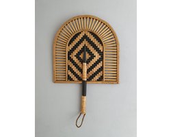 Mica Decorations Aria Muurdecoratie bruin L40,5 x B2,5 x H59cm