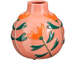 Mica Decorations Ava Vaas - H20 x Ø20 cm - Keramiek - Roze