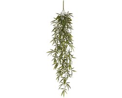 Mica Decorations Bamboe Kunst Hangplant - L105 x B35 x H3 cm - Groen
