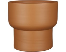 Mica Decorations Bloempot Riva - 26x26x23 cm - Terracotta - Terra