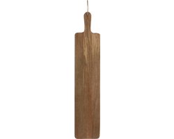 Mica Decorations Capri Serveerplank - L90 x B18 cm - 100% FSC Mangohout - Bruin