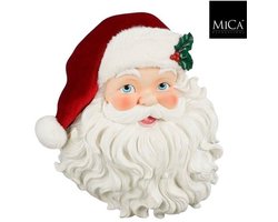 Mica Decorations-Collection Noelle Kerstman muurdecoratie L49xB14,5xH55,5cm