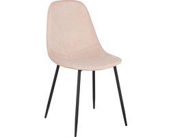 Mica Decorations Corby Eetkamerstoel - Gerecycled polyester - Off white