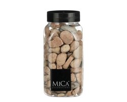 Mica Decorations Decoratie Stenen - 650 ml - Bruin