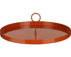 Mica Decorations Decoratiebord / Dienblad Aston - 40 x 12 cm - Donkerbruin