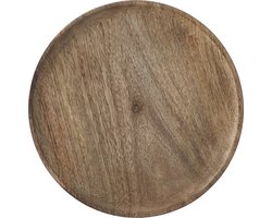 Mica Decorations Duko Bord - Ø30 cm - 100% FSC Mangohout - Bruin