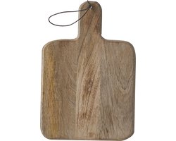 Mica Decorations Duko Serveerplank - L35 x B25 cm - 100% FSC Mangohout - Bruin