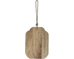 Mica Decorations Duko snijplank hout - Rechthoek - 31 x 20 cm - Bruin