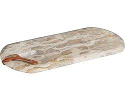 Mica Decorations Finnos Snijplank - L40 x B20 x H2 cm - Marmer - Beige