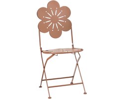 Mica Decorations Fleuri Bistrostoel - H93 x Ø41 cm - IJzer - Terra