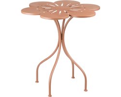 Mica Decorations Fleuri Bistrotafel - H73 x Ø70 cm - IJzer - Terra