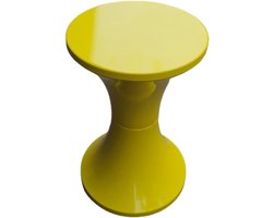 Mica Decorations Hailey bijzettafel geel H46xD30cm