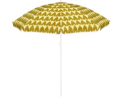 Mica Decorations Heart Strandparasol - H180 x Ø160 cm - Bruin