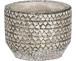 MICA DECORATIONS JACK BLOEMPOT - H6 X Ø8 CM - GROEN
