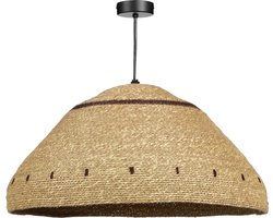 Mica Decorations Joulz Hanglamp - H22 x Ø41 cm - Jute - Lichtbruin