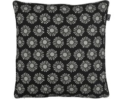 Mica Decorations Kumara Outdoor Kissen schwarz - l45xb45xh10cm