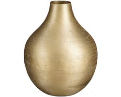 Mica Decorations Kyan Vaas - H31 x Ø25 cm - Aluminium - Champagne