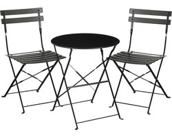 Mica Decorations Laurence Bistroset - Set van 3 - Metaal - Zwart