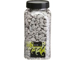 Mica Decorations Marbles Decoratie Steentjes - 650 ml - Lichtgrijs