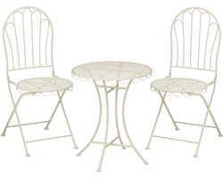 Mica Decorations Marseille Bistroset - Set van 3 - IJzer - Off-white