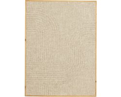 Mica Decorations Mista Wanddecoratie - L60 x B3 x H80 cm - 100% FSC - Mdf - Bruin