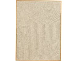 Mica Decorations Mista Wanddecoratie - L60 x B3 x H80 cm - 100% FSC - Mdf - Bruin