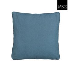 Mica Decorations Paddy kussen 45 x 45 x 10cm - Blauw