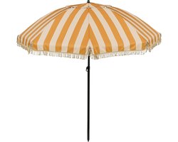Mica Decorations Parasol Osborn - Polyester - Oranje - 220x238x220 cm (BxHxD)
