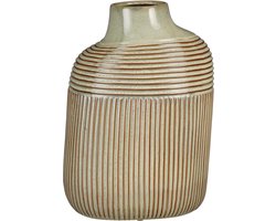 Mica Decorations Pedra Vaas - 28x23x38 cm - Keramiek - Groen