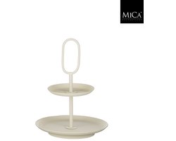 Mica Decorations Rama Etagere - 41 x 28cm - Creme