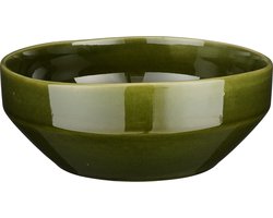 Mica Decorations Rhea Schaal - Ø23 cm - Keramiek - Groen