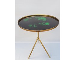 Mica Decorations Side table gold Joshua H 60,5 x D 43cm