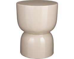 Mica Decorations Stage Bijzettafel - H45 x Ø35 cm - Cement - Beige
