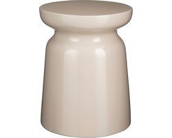 Mica Decorations Stage Bijzettafel - H45 x Ø35 cm - Cement - Beige