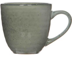 Mica Decorations tabo beker grijs maat in cm: 9 x 9