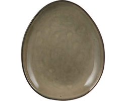 Mica Decorations tabo bord ovaal creme maat in cm: 22 x 18