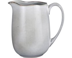 Mica Decorations Tabo Karaf - 10x10x16 cm - Steen - Grijs