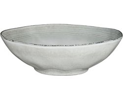 Mica Decorations Tabo Schaal - H9 x Ø31 cm - Grijs