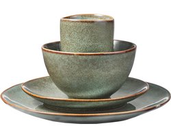 Mica Decorations Tabo Serviesset 4 Persoons - Groen