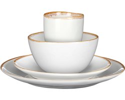 Mica Decorations Tabo Serviesset 4 Persoons - Wit