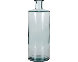 Mica Decorations Vaas Guan - flessenhals - gerecycled glas - 15x40cm - bloemenvaas