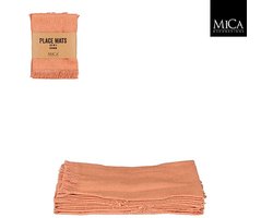 Mica Decorations Villia Placemats 48 x 33 cm - Terra - 4 stuks