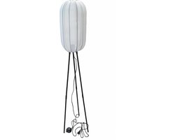 Mica Decorations Vloerlamp beige H150 x D30cm