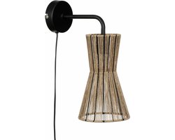 Mica Decorations Wandlamp Juniper - 25x15x35 cm - Ijzer - Bruin