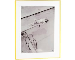 Mica Decorations Women Wanddecoratie - L40 x B3 x H50 cm - Acryl - Grijs