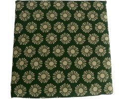 Mica Kumara Bistro Kussen Donkergroen 40x40x5 cm – Tuinkussen Stoel – Outdoor Zitkussen voor Bistroset