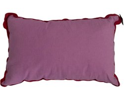 Mica - Kussen - Paars - 55x35 cm
