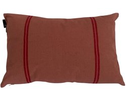 Mica - Kussen - Strepen - Roze - 55x35 cm